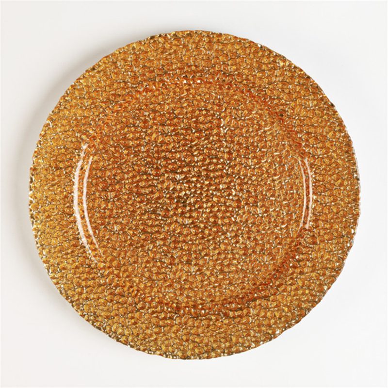 Wholesale Glass Charger Plate PZ-042 - Image 2